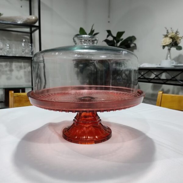 Suporte Bolo Vitazza Vermelho 25cm